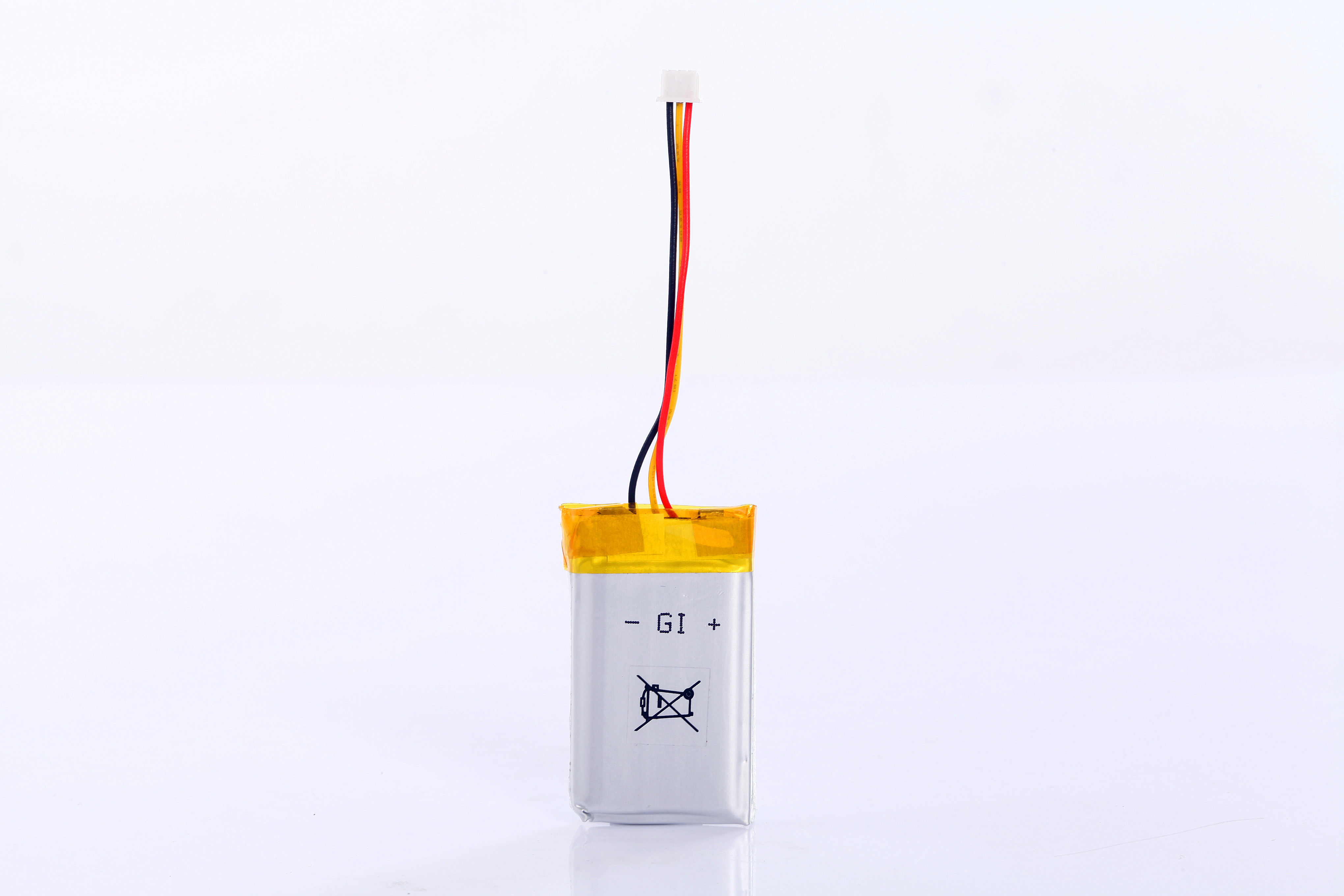 3,7 V 350mAh Pack de batterie en polymère de lithium rechargeable pour l'appareil électrique