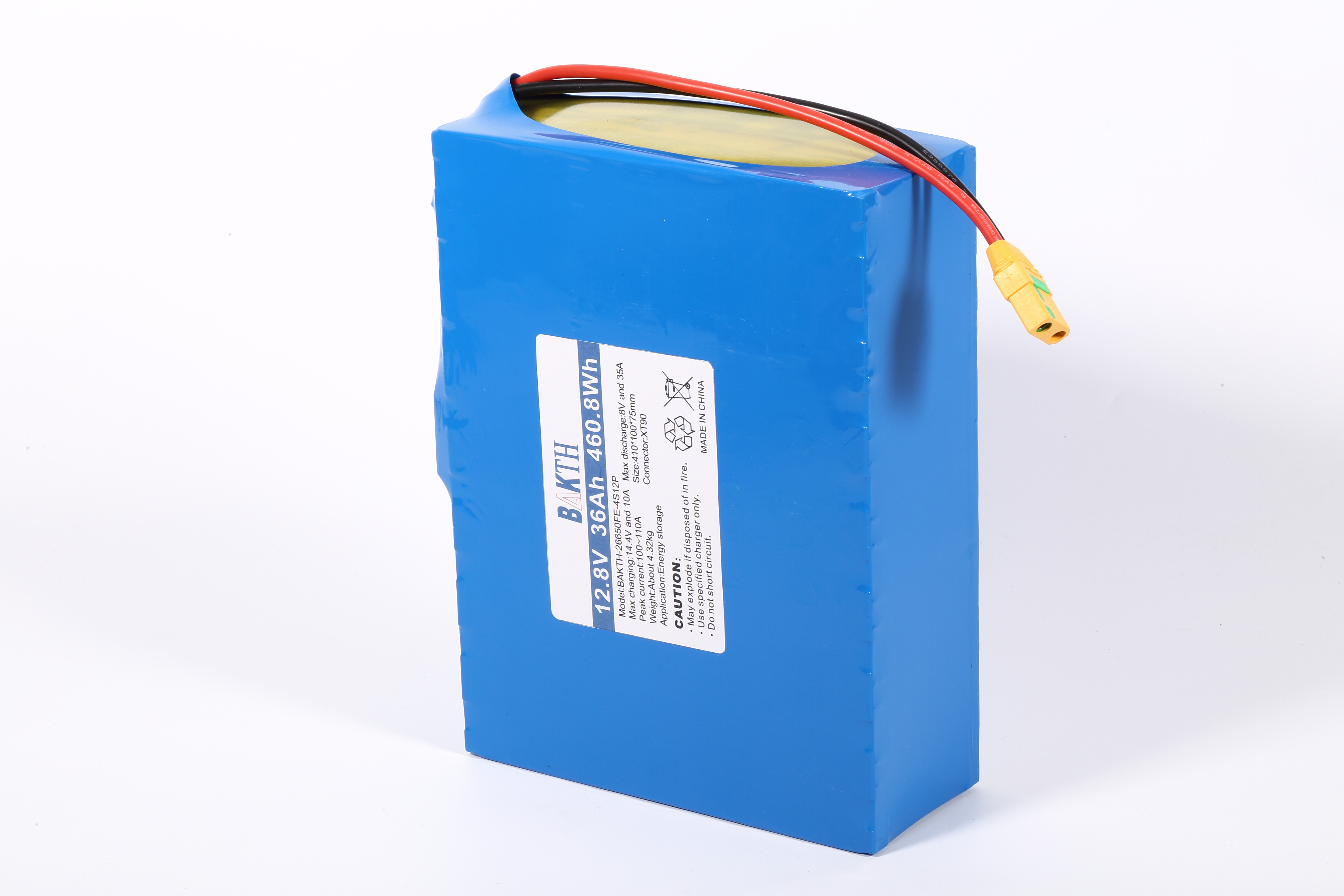 Vente chaude rechargeable Batterie au lithium 26650 4S1P 12.6V 36AH pour l'appareil électrique