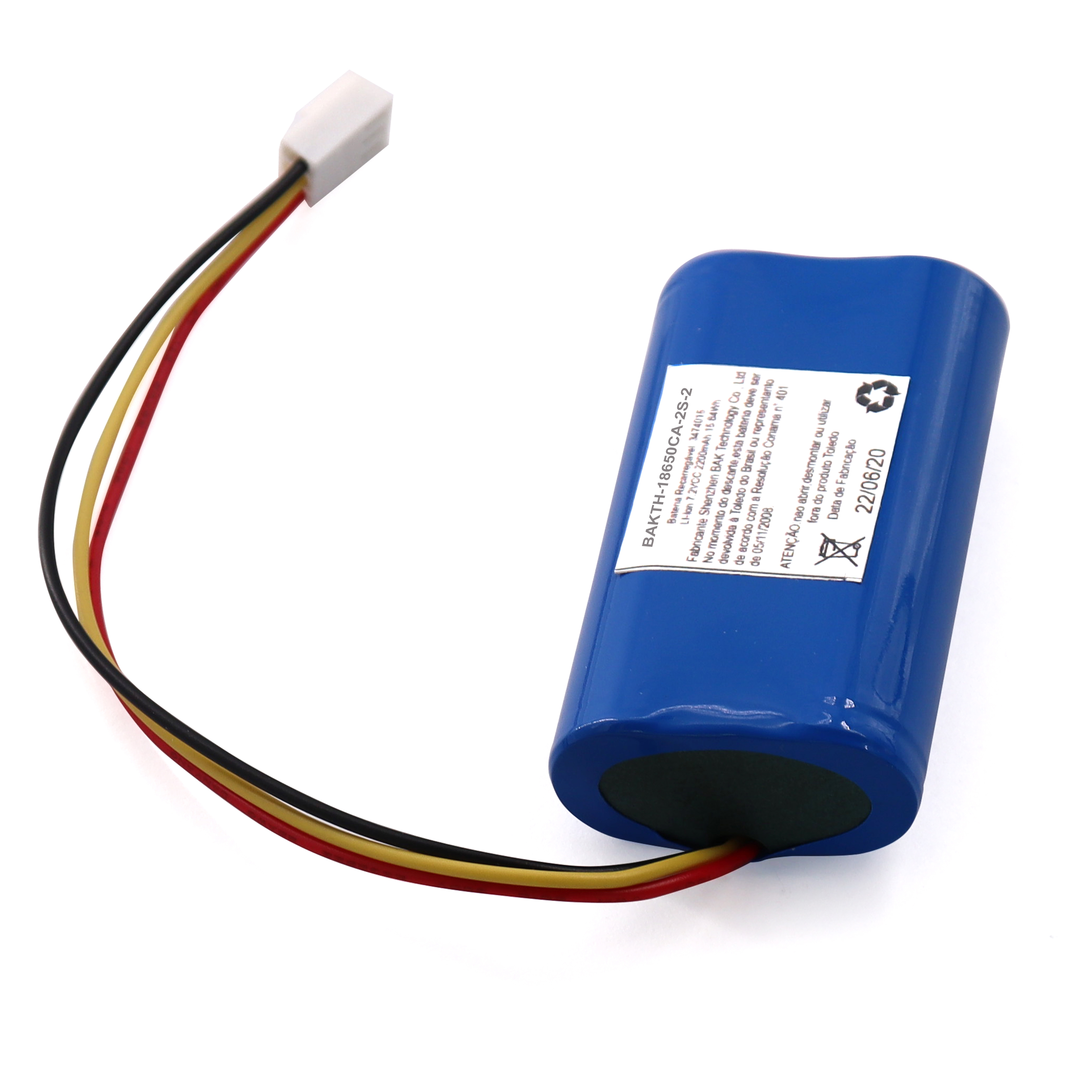 Batterie Lithium Ion Battery 7.2V 2200mAh 18650 2S1P pour Wheelers / E-Bike / Scooters