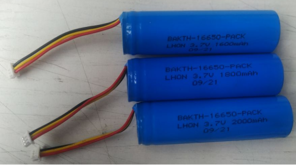 OEM Factory Prix Bakth-16650-Pack 3.7V 1800mAh Lithium Ion Battery Pack Battery