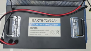 Batterie personnalisée Bakth-72V30A Prix d'usine Batterie Lithium Ion Pack de batterie rechargeable