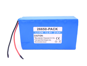 Rechargeable LIFEPO4 12.8V 12AH 26650 4S7P Batterie