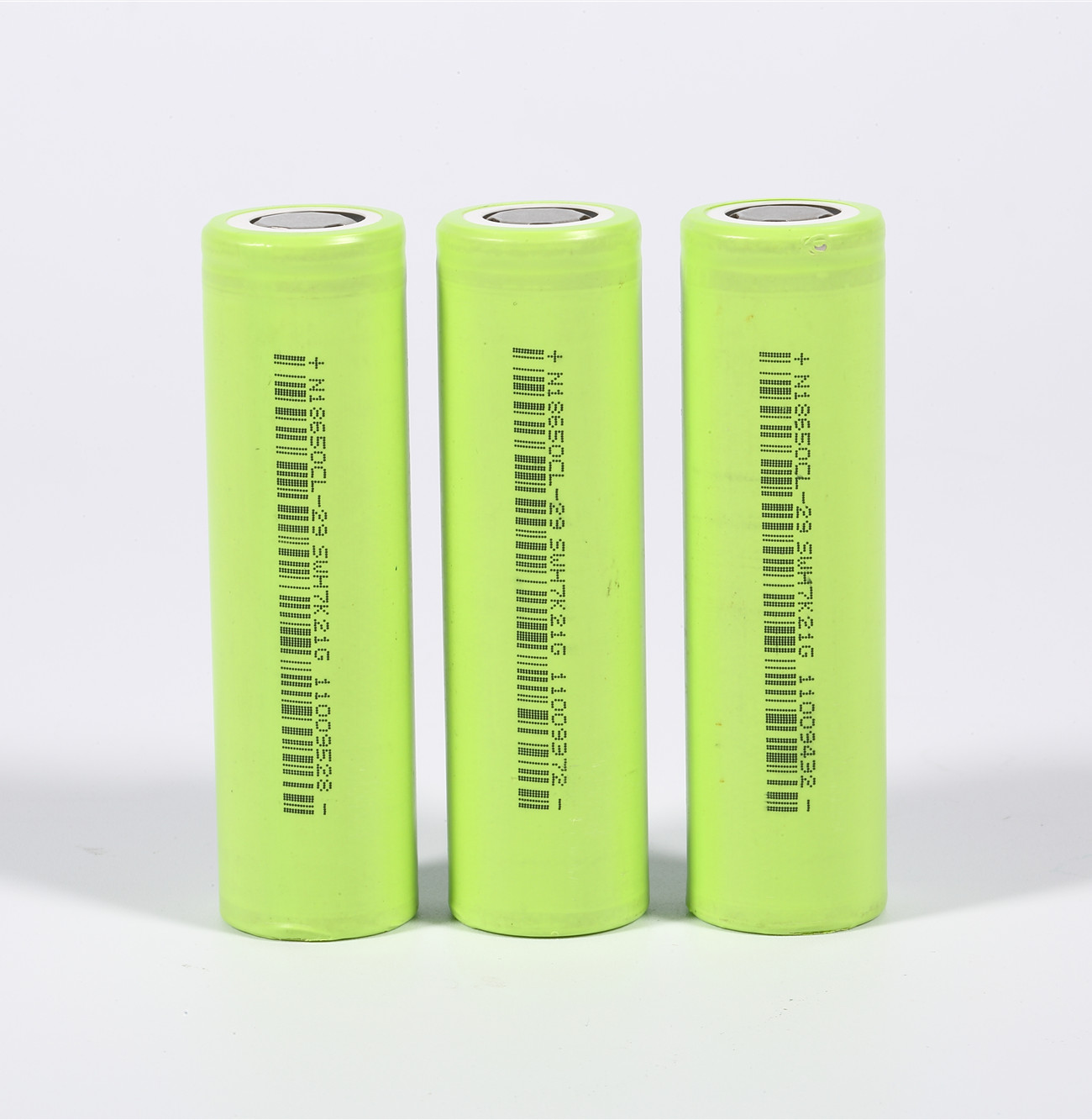 Batteries vertes 18650 de 3,6 volts pour banque d'alimentation