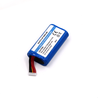 Bakth-2p18650-9m Pack de batterie au lithium-ion rechargeable 18650 3,6V 5200mAh