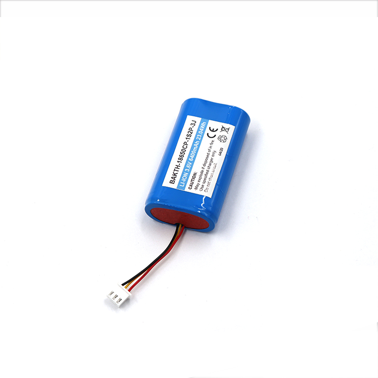 Batterie de lithium rechargeable personnalisable 18650 3.6V 6400AH pour l'appareil électrique