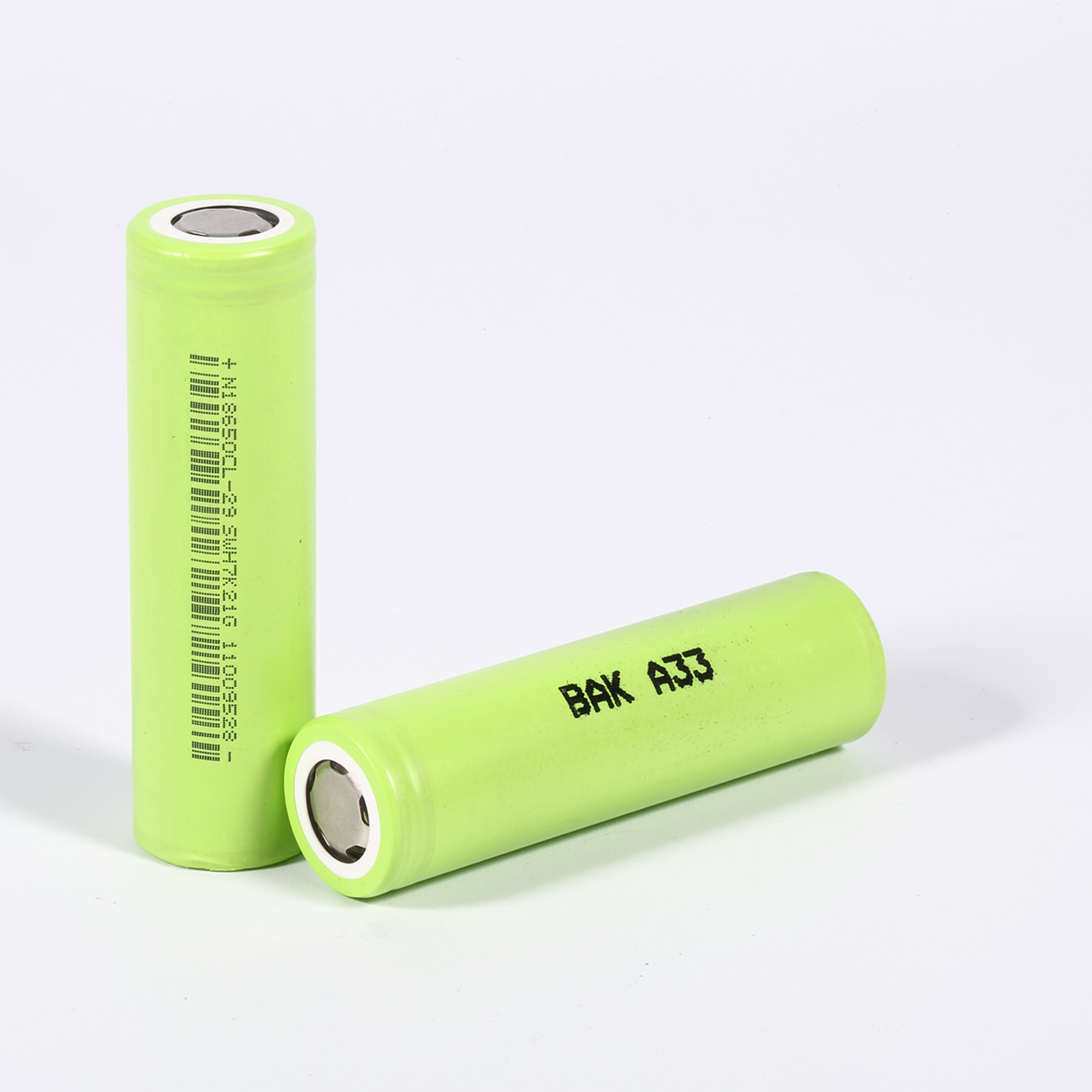 Batteries vertes 18650 de 3,6 volts pour banque d'alimentation